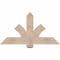 Ekena Millwork Redmond Smooth Timber Gable Bracket, Douglas Fir, 48"W x 26"H x 5 1/2"D x 5 1/2"F, 13/12 Pitch GBW048X26X0606RED00SDF - alternate 1